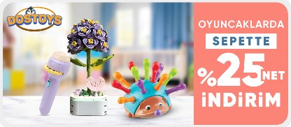 Dostoys Marka Oyuncaklarda Sepette Net %20 İndirim