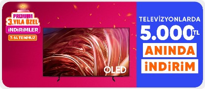 Televizyonlarda 5000 TL Kupon