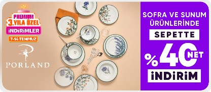 Porland ürünlerinde Sepette %40 net indirim