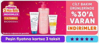 Cilt bakım ürünlerinde %30’a varan indirimler*