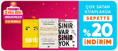 Çok satan kitaplarda  sepette %20 indirim