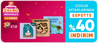 Kitaplarda  sepette %35 indirime ek Premium'a özel sepette %10 indirim