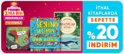 İthal kitaplarda sepette %20 indirim