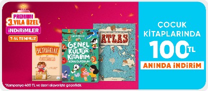 Çocuk Kitaplarında Premium’a özel  100 TL anında indirim*