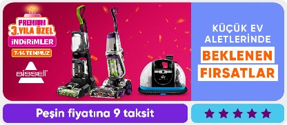 Bissell Küçük Ev Aletlerinde Fırsatlar