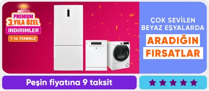 Çok sevilen beyaz eşyalarda  aradığın fırsatlar