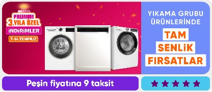Yıkama grubu ürünlerinde tam senlik fırsatlar
