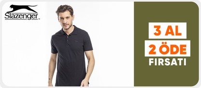 Slazenger ürünlerinde 3 Al 2 öde
