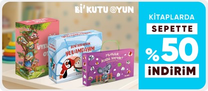 Kitaplarda  sepette %50 indirim