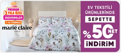 Marie Claire ürünlerinde Sepette %50 net indirim