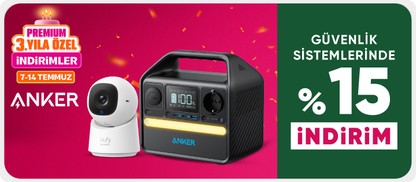 Anker Markalı Ürünlerde %15 İndirim Fırsatı