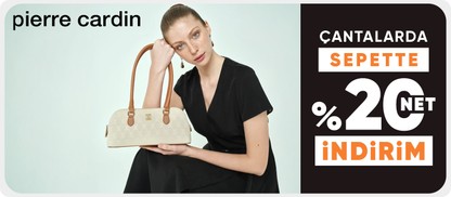 Pierre Cardin çanta sepette net %20 indirim