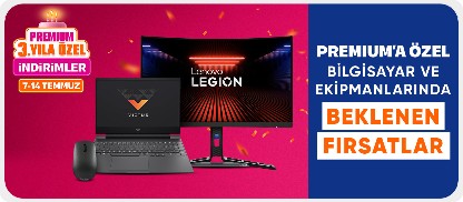 Premium 3.Yıla Özel Bilgisayar ve Ekipmanlarda Fırsatlar