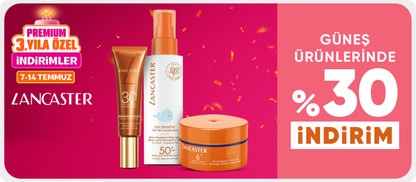 Güneş ürünlerinde  %30 indirim