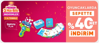 Learning Fun Oyuncaklarda Sepette Net %40 İndirim
