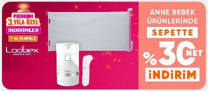 Loobex Anne Bebek Ürünlerinde Sepette Net %30 İndirim