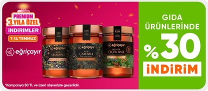 Gıda ürünlerinde %30 i̇ndirim*
