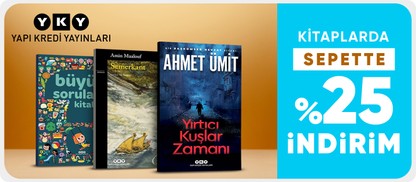 Kitaplarda  sepette %25 indirim