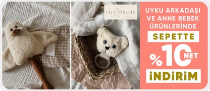 vivimade Uyku Arkadaşı ve Anne Bebek Ürünlerinde Sepette Net %10 İndirim