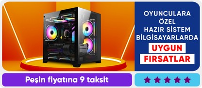 Oyunculara Özel Hazır Sistem Bilgisayarlarda Fırsatlar