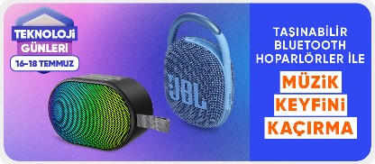 Taşınabilir Bluetooth Hoparlörler ile  Müzik keyfini kaçırma