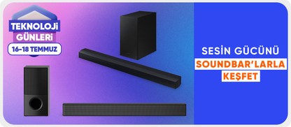 Sesin gücünü Soundbarlarla Keşfet ! 