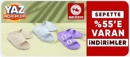 Gezer ürünlerinde sepette %55'e varan net indirim