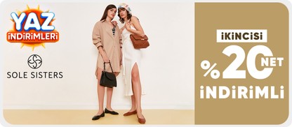 Sole Sisters sepette 2. ürüne %20 net indirim