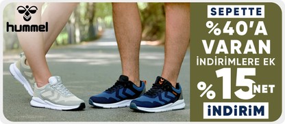 Hummel ürünlerinde sepette %40'a varana ek %15 net indirim
