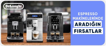 Delonghi Markalı Espresso Makinelerinde Kaçırılmayacak Fırsatlar