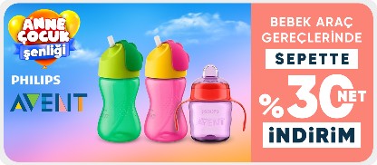 Philips Avent Anne Bebek Ürünlerinde Sepette Net %30 İndirim