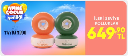 Taybamboo Spongy İleri Seviye Yüzme Kolluk Bebek Kolluğu Çocuk Kolluğu Süngerli Kolluk Dolgulu Kolluk