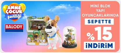Balody Mini Blok Yapı Oyuncaklarında Sepette Net %20 İndirim