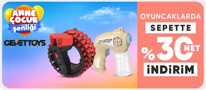 Gepettoys Uzaktan Kumandalı Arabalarda Sepette Net %30 İndirim