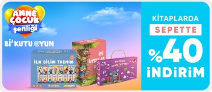 Kitaplarda sepete %40 indirim 