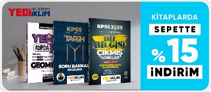 Kitaplarda  sepette %15 indirim