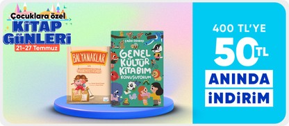 Çocuk kitaplarında  400 TL'ye 50 TL anında indirim