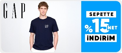 Sepette %15 net indirim