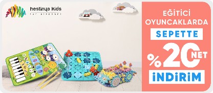 Hestinya Toys Eğitici Oyuncaklarda Sepette Net %20 İndirim