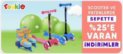 Rookie Scooter ve Patenlerde Sepette Net %25'e Varan İndirim