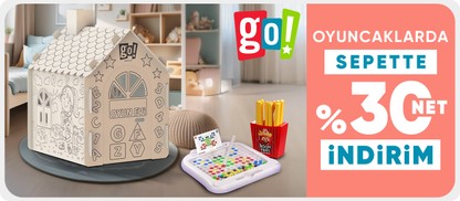 Go Toys Markalı Oyuncaklarda Sepette Net %30 İndirim!