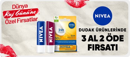 Dünya Ruj Günü'ne özel  3 al 2 öde