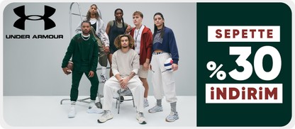 Under Armour ürünlerinde sepette %30 İndirim
