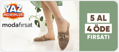 Moda Fırsat ürünlerinde sepette %20 net indirim