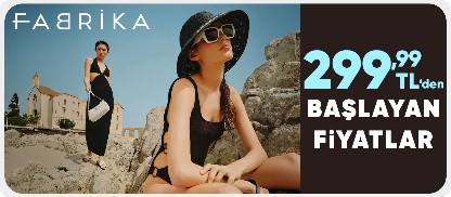 Plaj ürünlerinde  299,99 TL'den başlayan fiyatlar