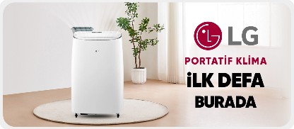 Portatif klima  ilk defa burada