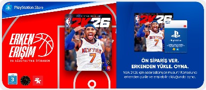 NBA 2K26 Ön Sipariş Ver Erkenden Yükle