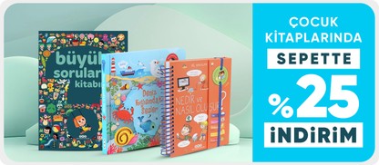 Çocuk kitaplarında  sepette %25 indirim