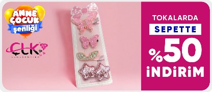 Çlk Accessories Tokalarda Sepette %50 İndirim