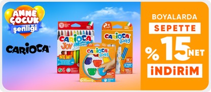 Carioca Boyalarda Sepette %15 İndirim